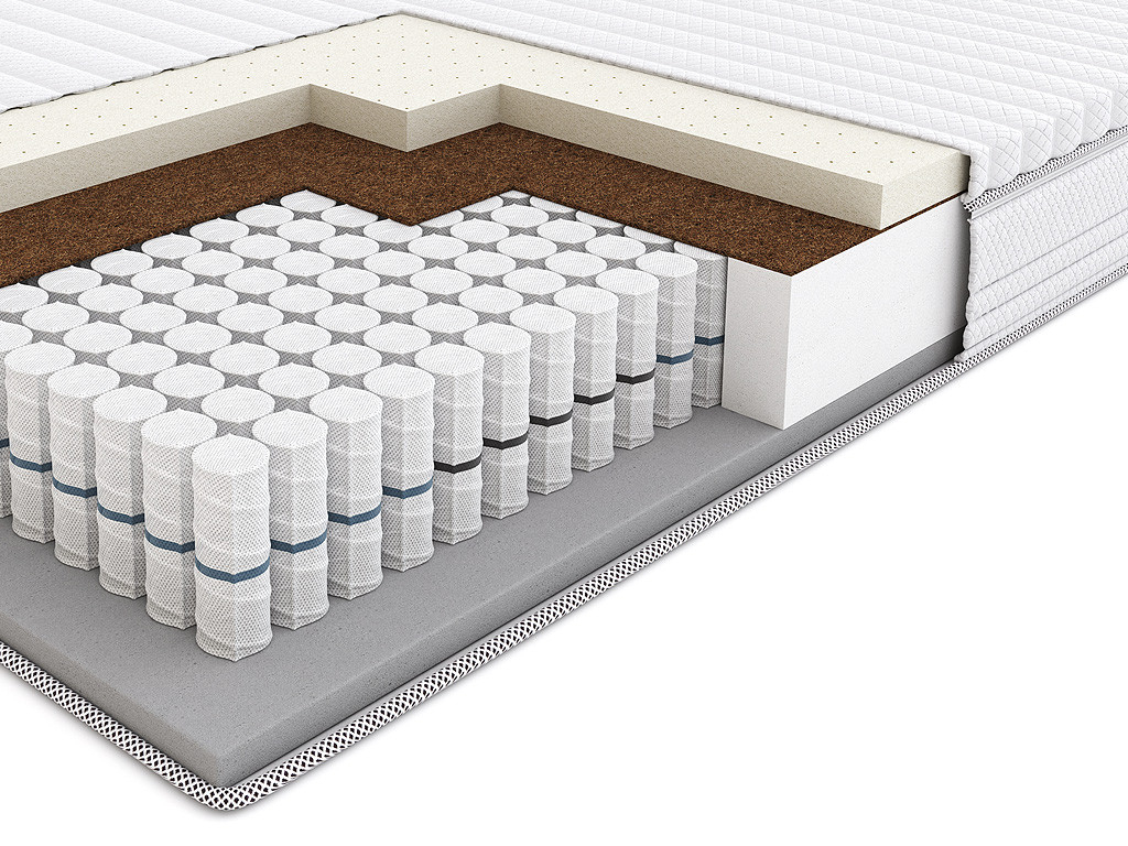 materac z kokosem hilding