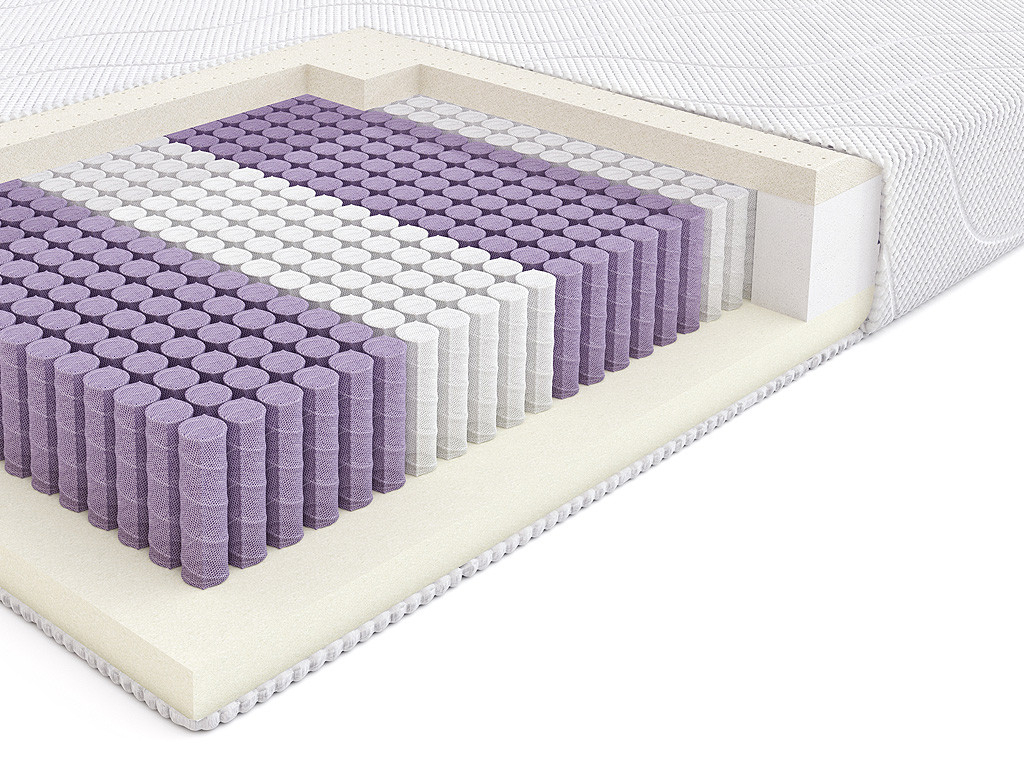 materac kieszeniowy 7 polowy