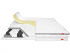 wysoki materac sprężynowy XL