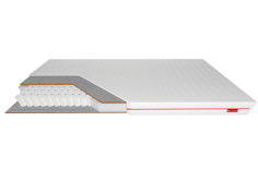 twardy materac sprężynowy z kokosem Erebu