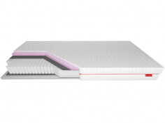 materac sprężynowy z pianką visco Niobe