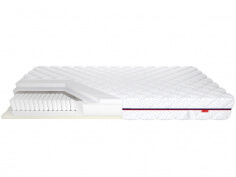 materac sprężynowy multipocket z lateksem