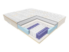 materac sprężynowy z pianką visco enyo